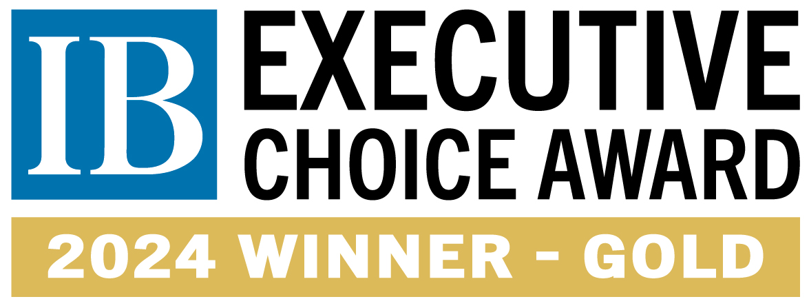 InBusiness Executive Choice Award 2024 Gold Winner banner